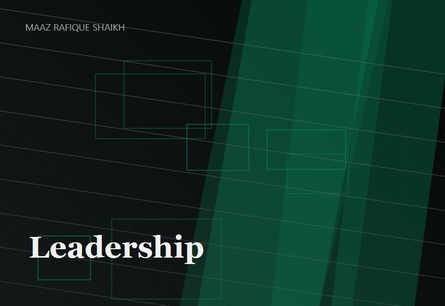 Leadership strategy visual